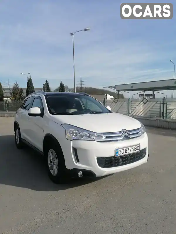 Позашляховик / Кросовер Citroen C4 Aircross 2013 1.6 л. Ручна / Механіка обл. Тернопільська, Тернопіль - Фото 1/18