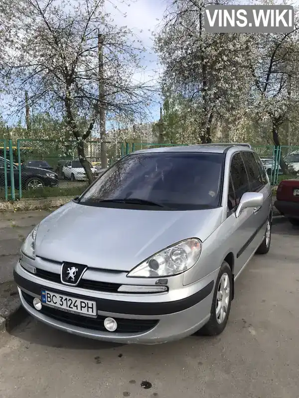 Мінівен Peugeot 807 2003 2.23 л. Ручна / Механіка обл. Львівська, Пустомити - Фото 1/8