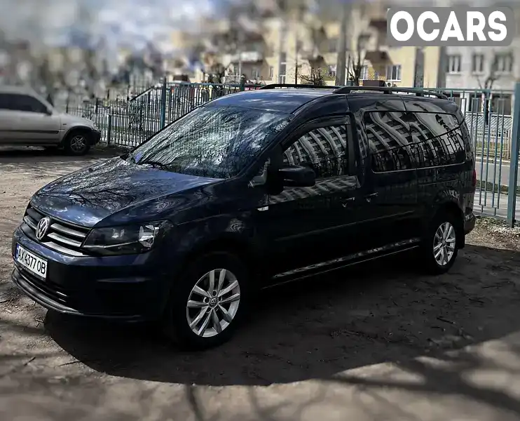 Минивэн Volkswagen Caddy 2017 2 л. Ручная / Механика обл. Харьковская, Харьков - Фото 1/21