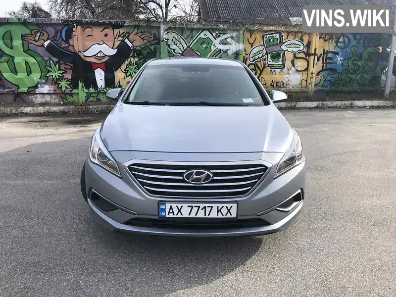 Седан Hyundai Sonata 2016 2.4 л. Автомат обл. Харьковская, Харьков - Фото 1/21