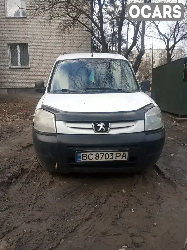 Мінівен Peugeot Partner 2003 2 л. Ручна / Механіка обл. Львівська, Львів - Фото 1/21