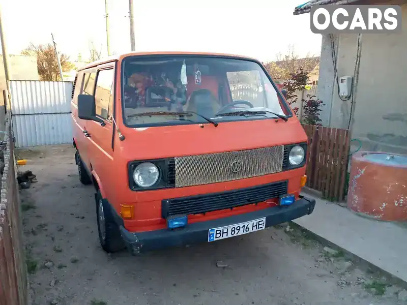 Мінівен Volkswagen Transporter 1981 1.59 л. обл. Одеська, Білгород-Дністровський - Фото 1/16