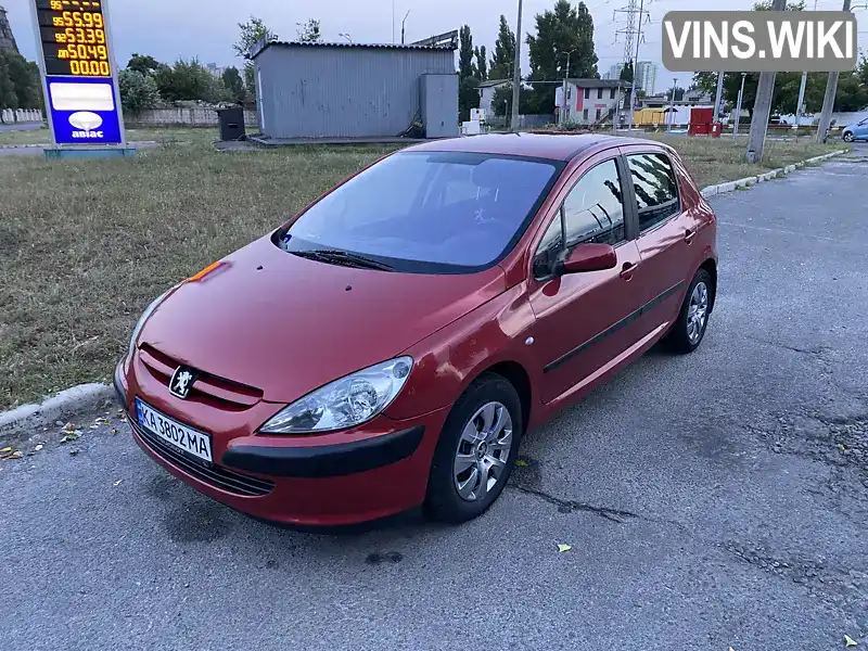 Хетчбек Peugeot 307 2003 1.4 л. Ручна / Механіка обл. Київська, Київ - Фото 1/21