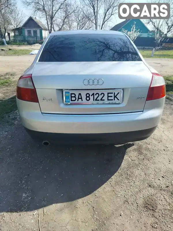 Седан Audi A4 2002 2 л. Ручна / Механіка обл. Миколаївська, Новий Буг - Фото 1/21