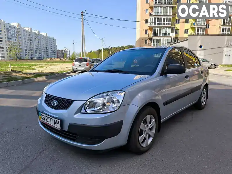 Седан Kia Rio 2008 1.4 л. Ручна / Механіка обл. Чернігівська, Чернігів - Фото 1/12