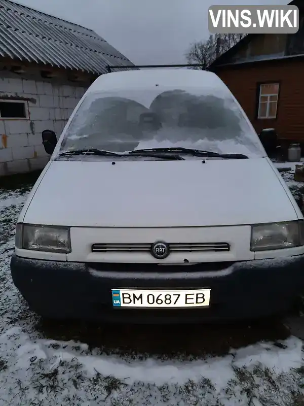 Минивэн Fiat Scudo 1999 1.9 л. Ручная / Механика обл. Сумская, Конотоп - Фото 1/4