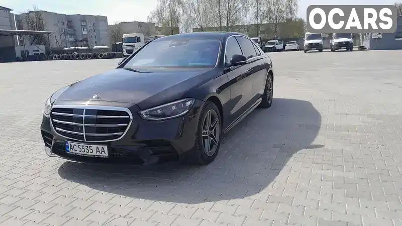 Седан Mercedes-Benz S-Class 2021 3 л. Автомат обл. Волинська, Луцьк - Фото 1/21