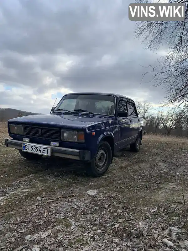 Седан ВАЗ / Lada 2105 1986 1.3 л. Ручная / Механика обл. Полтавская, Шишаки - Фото 1/8