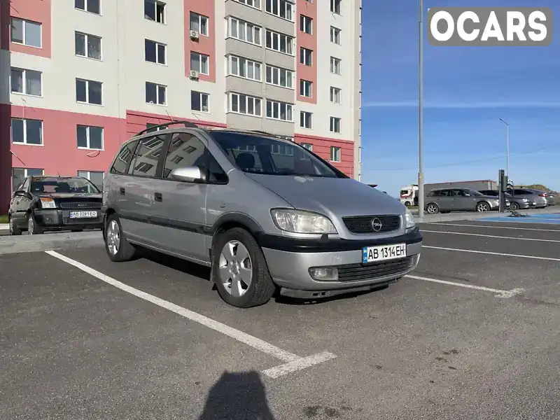 W0L0TGF7522158004 Opel Zafira 2002 Мінівен 2.2 л. Фото 2