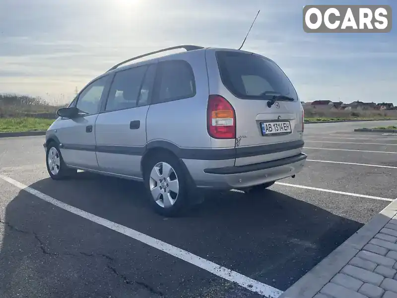 W0L0TGF7522158004 Opel Zafira 2002 Мінівен 2.2 л. Фото 6