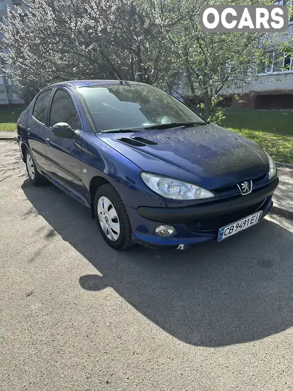 Седан Peugeot 206 2007 1.36 л. обл. Чернігівська, Чернігів - Фото 1/13