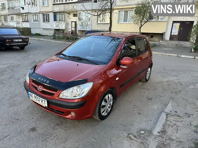 Хетчбек Hyundai Getz 2006 1.4 л. Ручна / Механіка обл. Дніпропетровська, Павлоград - Фото 1/19