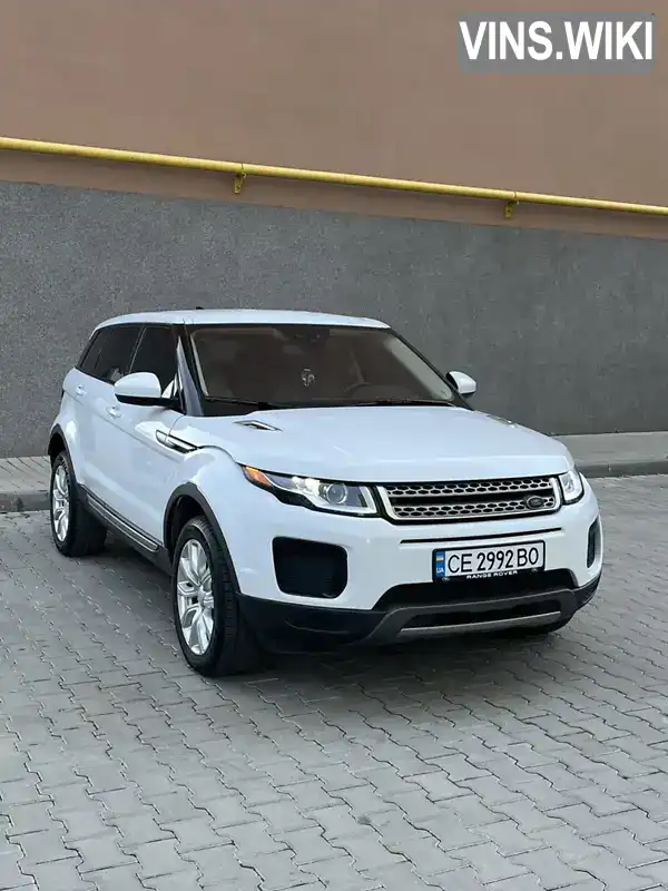 Позашляховик / Кросовер Land Rover Range Rover Evoque 2017 2 л. Автомат обл. Чернівецька, Чернівці - Фото 1/21