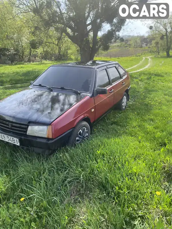 Хетчбек ВАЗ / Lada 2109 1996 1.5 л. Ручна / Механіка обл. Вінницька, Крижопіль - Фото 1/21