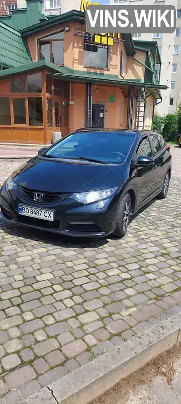 Універсал Honda Civic 2014 1.6 л. Ручна / Механіка обл. Тернопільська, Тернопіль - Фото 1/11