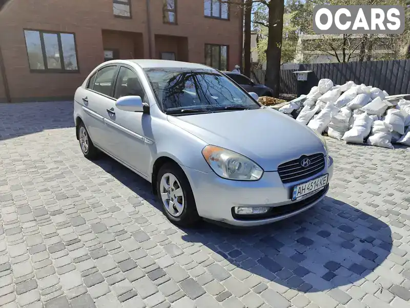 Седан Hyundai Accent 2008 1.4 л. Ручна / Механіка обл. Київська, Ірпінь - Фото 1/17