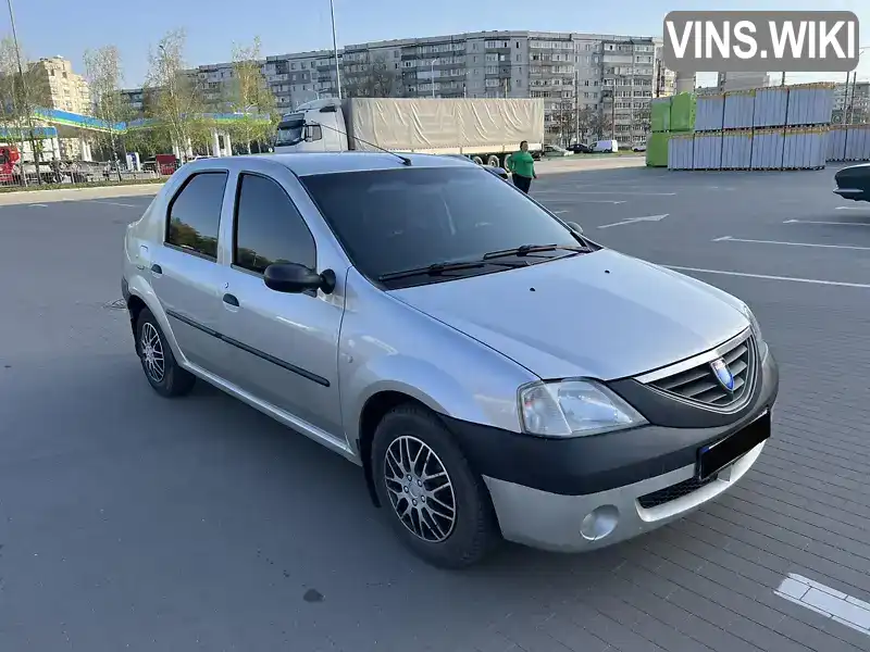 Седан Dacia Logan 2005 1.39 л. Ручная / Механика обл. Сумская, Сумы - Фото 1/21