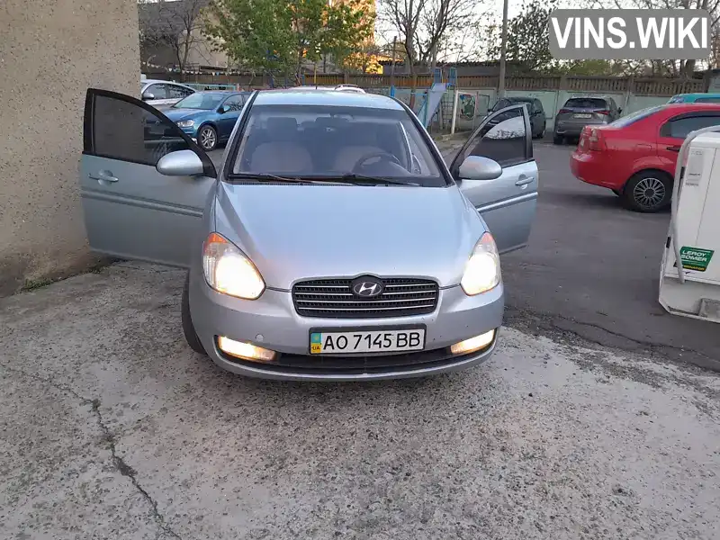 Седан Hyundai Accent 2008 1.6 л. Автомат обл. Одесская, Одесса - Фото 1/11