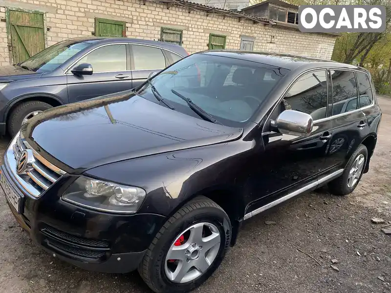 Позашляховик / Кросовер Volkswagen Touareg 2006 2.46 л. Автомат обл. Черкаська, Канів - Фото 1/9