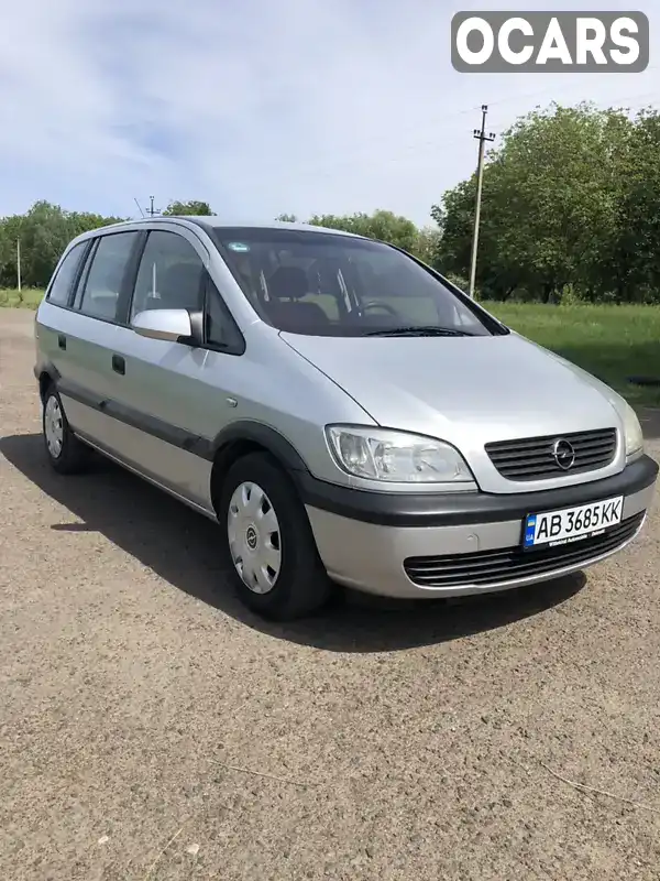 Мінівен Opel Zafira 2001 1.6 л. Ручна / Механіка обл. Вінницька, Ямпіль - Фото 1/16