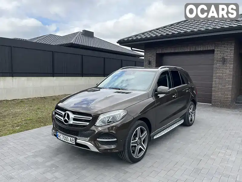 Позашляховик / Кросовер Mercedes-Benz GLE-Class 2017 2.14 л. Автомат обл. Волинська, Луцьк - Фото 1/18