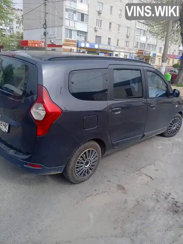 Минивэн Dacia Lodgy 2013 1.46 л. Ручная / Механика обл. Житомирская, Звягель - Фото 1/8