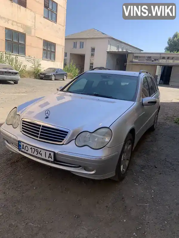 Універсал Mercedes-Benz C-Class 2003 1.8 л. Ручна / Механіка обл. Закарпатська, Ужгород - Фото 1/13