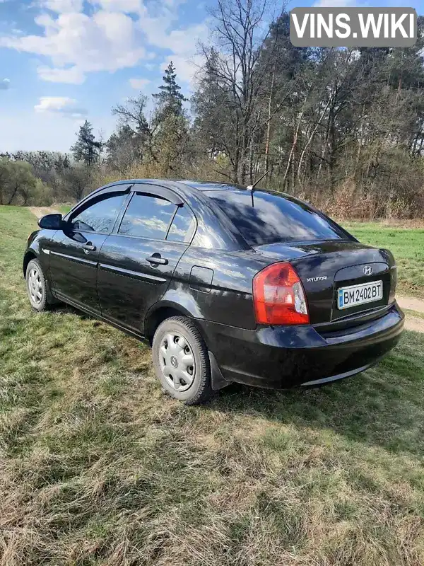 Седан Hyundai Accent 2008 1.4 л. Ручна / Механіка обл. Сумська, Суми - Фото 1/21