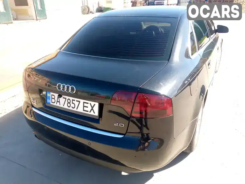 Седан Audi A4 2007 1.98 л. Ручна / Механіка обл. Кіровоградська, Олександрія - Фото 1/18