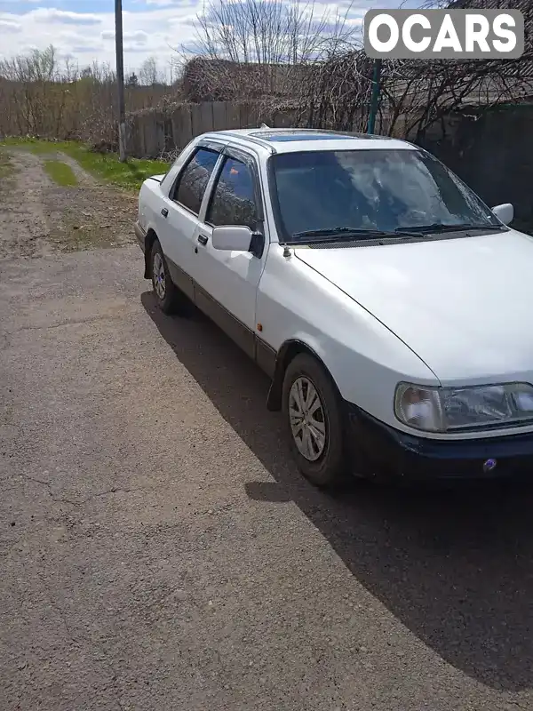 Седан Ford Sierra 1988 1.6 л. Ручна / Механіка обл. Донецька, Костянтинівка - Фото 1/6