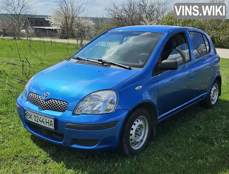 Хэтчбек Toyota Yaris 2003 1 л. Ручная / Механика обл. Николаевская, Южноукраинск - Фото 1/21