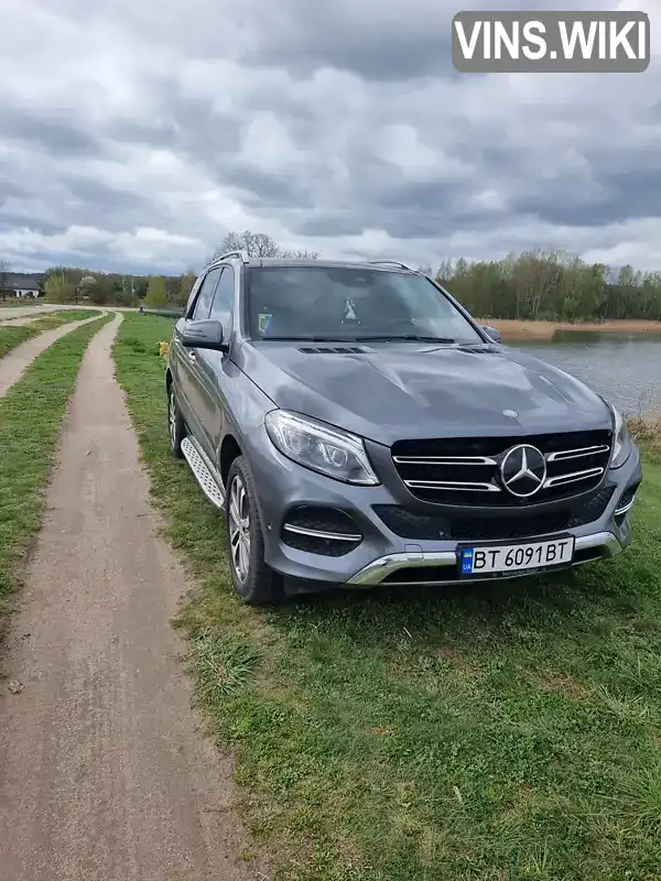 4JGDA5GB2HA888531 Mercedes-Benz GLE-Class 2016 Позашляховик / Кросовер 3 л. Фото 1