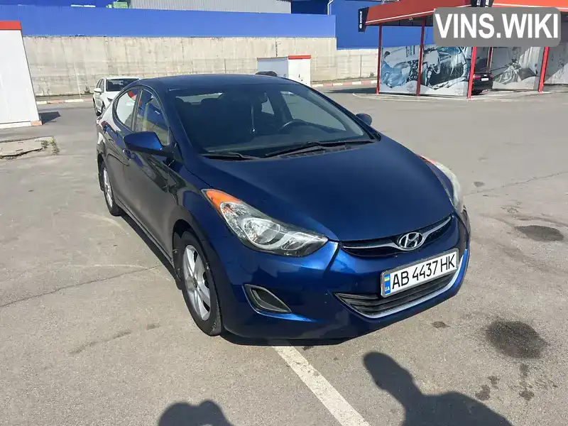 KMHDH4AE6DU485976 Hyundai Elantra 2012 Седан 1.8 л. Фото 1