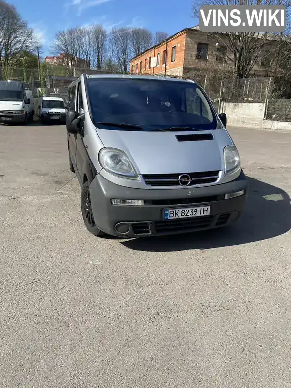 Мінівен Opel Vivaro 2006 2.46 л. Ручна / Механіка обл. Рівненська, Рівне - Фото 1/10