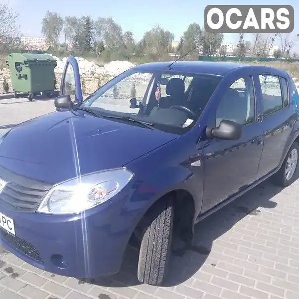 Хетчбек Dacia Sandero 2009 1.39 л. Ручна / Механіка обл. Львівська, Золочів - Фото 1/8