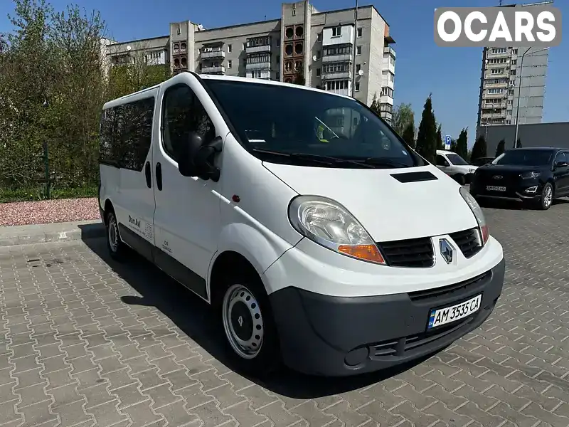 Минивэн Renault Trafic 2007 2 л. обл. Житомирская, Житомир - Фото 1/21