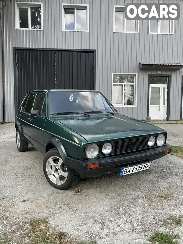 Хетчбек Volkswagen Golf 1983 1.6 л. обл. Хмельницька, Кам'янець-Подільський - Фото 1/11