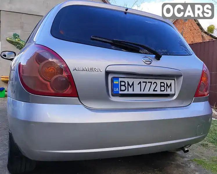 Хетчбек Nissan Almera 2006 1.5 л. Ручна / Механіка обл. Сумська, Охтирка - Фото 1/21