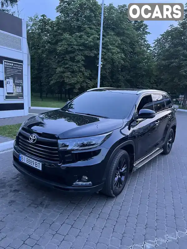 Позашляховик / Кросовер Toyota Highlander 2014 2.67 л. Автомат обл. Полтавська, Кременчук - Фото 1/9