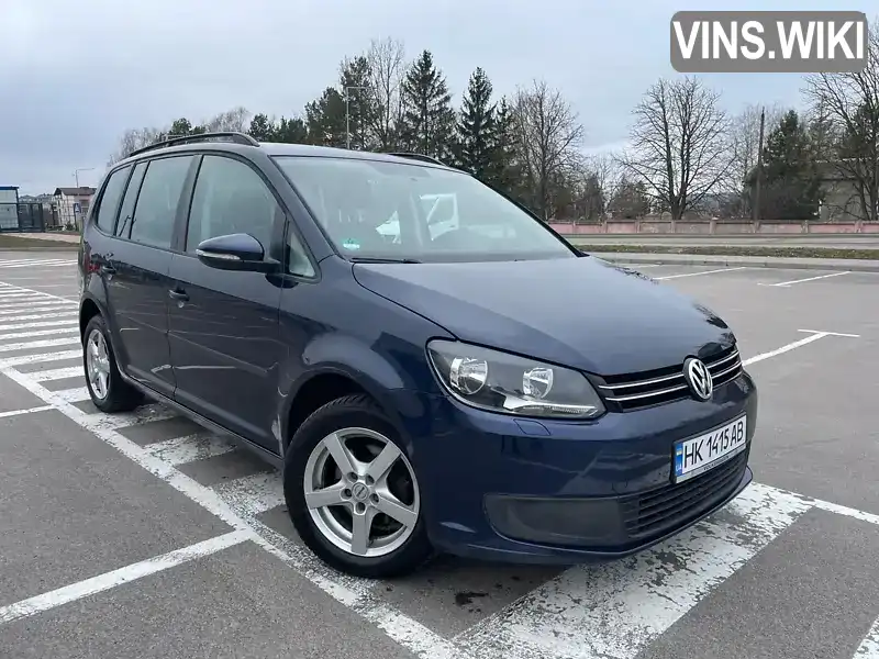 Мінівен Volkswagen Touran 2011 1.6 л. Автомат обл. Рівненська, Рівне - Фото 1/21