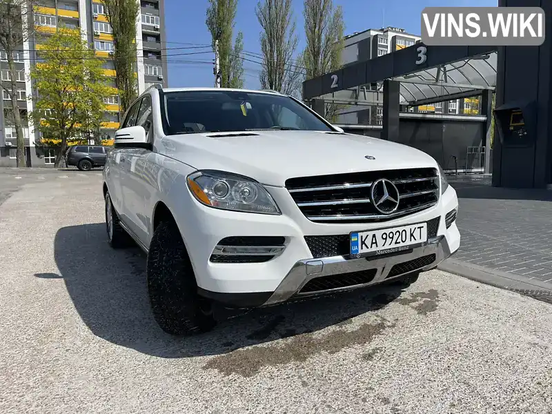 Позашляховик / Кросовер Mercedes-Benz M-Class 2014 3.5 л. Автомат обл. Київська, Вишгород - Фото 1/13