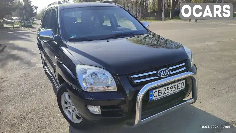 Позашляховик / Кросовер Kia Sportage 2007 2 л. Ручна / Механіка обл. Чернігівська, Городня - Фото 1/7