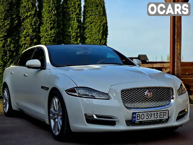 Седан Jaguar XJ 2016 3 л. Автомат обл. Тернопільська, Тернопіль - Фото 1/21