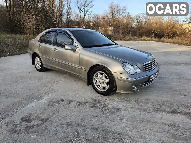 Седан Mercedes-Benz C-Class 2007 1.8 л. Автомат обл. Запорожская, Запорожье - Фото 1/18