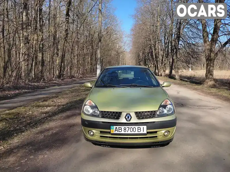 Хетчбек Renault Clio 2003 1.1 л. Ручна / Механіка обл. Вінницька, Вінниця - Фото 1/19