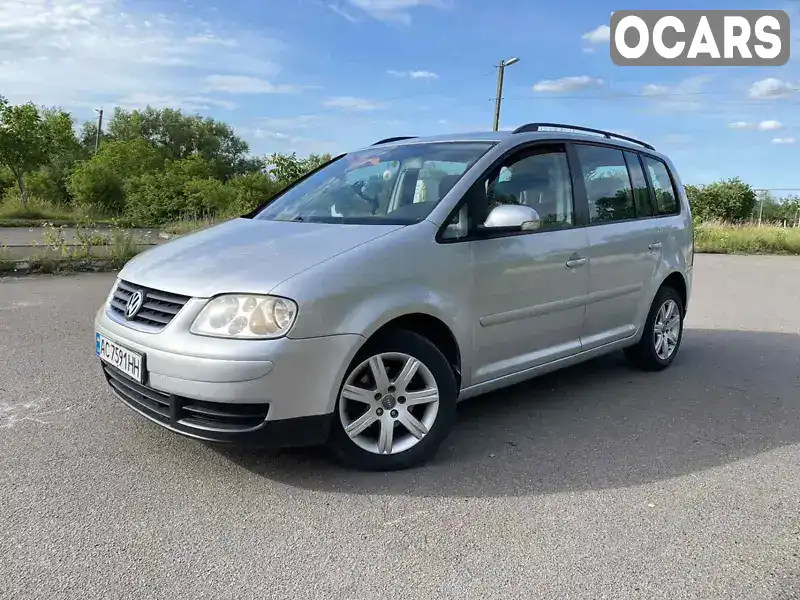 Минивэн Volkswagen Touran 2004 1.97 л. Ручная / Механика обл. Львовская, Червоноград - Фото 1/21