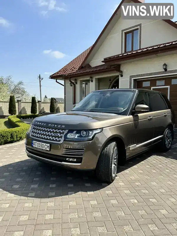 Позашляховик / Кросовер Land Rover Range Rover 2013 5 л. Автомат обл. Івано-Франківська, Косів - Фото 1/21