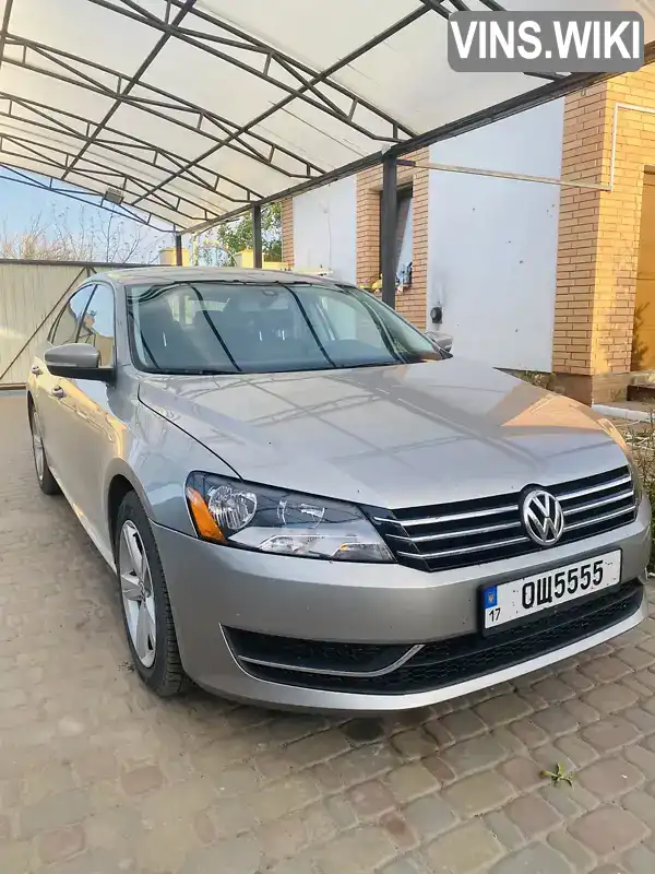 Седан Volkswagen Passat 2013 2.5 л. Ручна / Механіка обл. Полтавська, Миргород - Фото 1/21