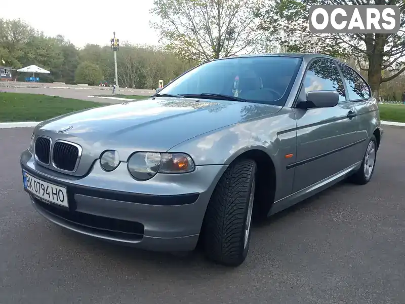 Купе BMW 3 Series Compact 2003 1.8 л. Ручна / Механіка обл. Рівненська, Рівне - Фото 1/15