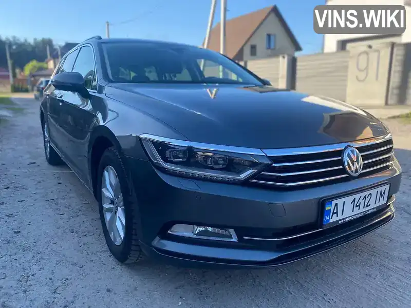 Універсал Volkswagen Passat 2016 1.97 л. Автомат обл. Київська, Бровари - Фото 1/19